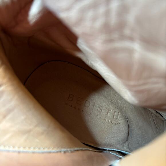 Bed Stu Cobbler Series Brown Leather Distressed Ankle Boots Women's US Size 9 - Picture 10 of 11